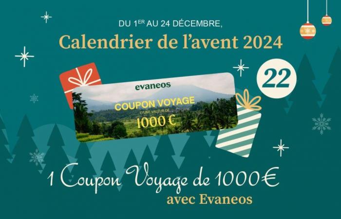 Tentez de gagner un bon de voyage Evaneos d’une valeur de 1 000 euros pour l’année 2025 !