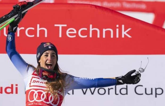 Ski, Goggia 3ème au Super-G de Saint-Moritz. Brignone 5ème. Quel retour pour Lindsey Vonn