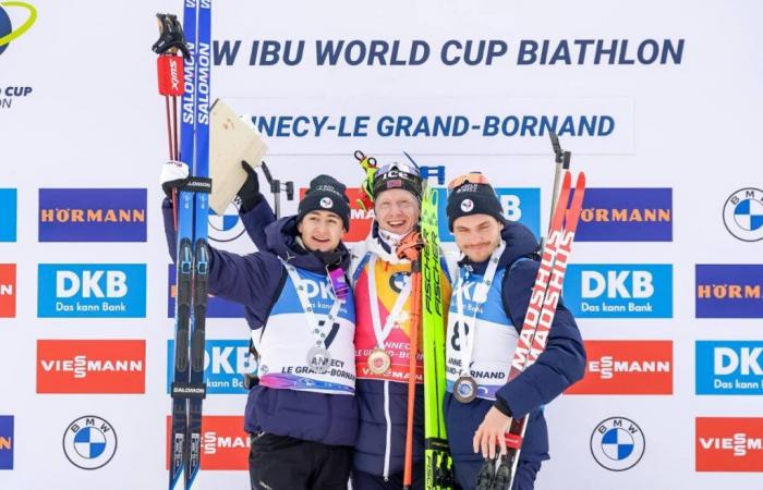 Le Grand Bornand – Double podium pour les Bleus derrière Johannes Boe