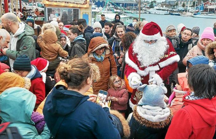 Père Noël et animations pour le premier week-end de vacances à Paimpol