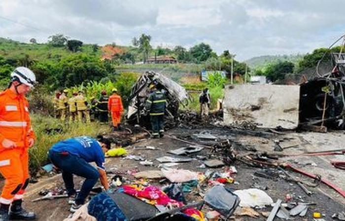 au moins 38 morts dans un accident de bus dans l’est du pays