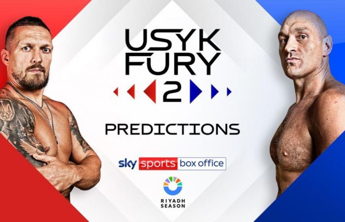 Usyk contre Fury 2 – Qui gagne ? De grandes prédictions de combat avant le match revanche pour le titre des poids lourds Oleksandr Usyk contre Tyson Fury