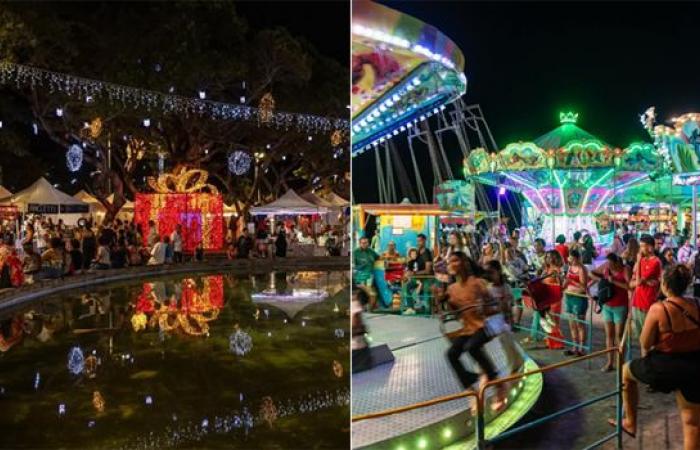 Le Village de Noël revient ce soir au Barachois : manèges, artisans, défilés et même chorales !