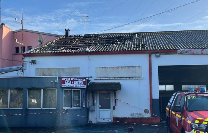 Un incendie détruit 150 m² de la caserne des pompiers de Jonzac, la vétusté des bâtiments pointée du doigt