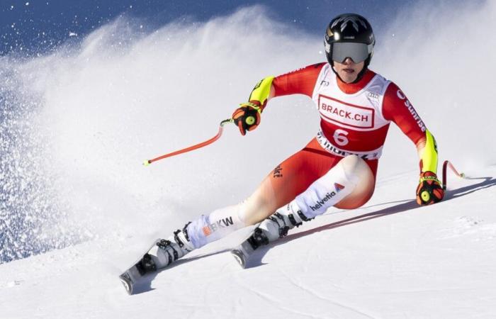 Super-G à Saint-Moritz avec Lindsey Vonn au téléscripteur et à la télévision