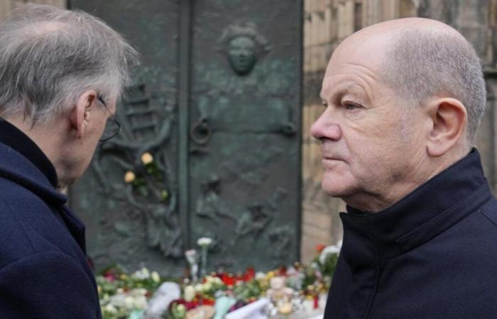 Scholz après l’attentat de Magdebourg : « Acte terrible et insensé »