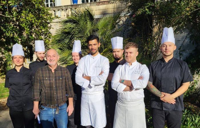 Benjamin Boloré, nouveau chef du restaurant étoilé du Château de Collias