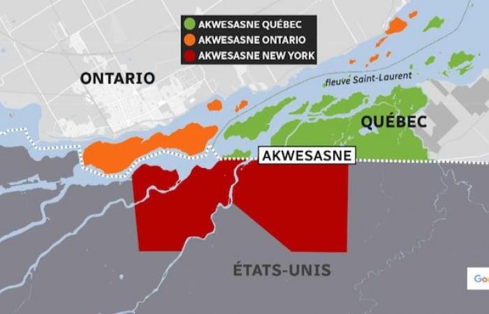 La police mohawk d’Akwesasne réclame sa part de l’aide fédérale