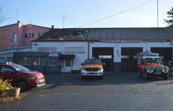 incendiée, la caserne de Jonzac a rapidement repris ses activités