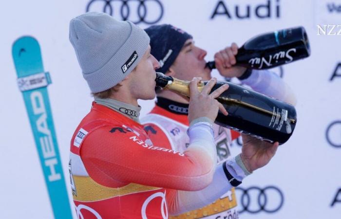 Marco Odermatt remporte la descente de Val Gardena devant Franjo von Allmen