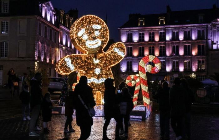 EN IMAGES. La folie du dernier samedi avant Noël au centre de Caen