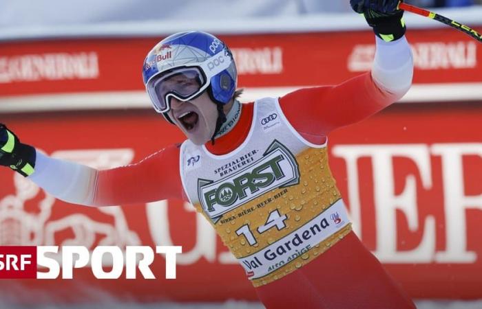 Double victoire dans la descente de Val Gardena – Odermatt fait la différence dans « Ciaslat » – Von Allmen deuxième – Sport