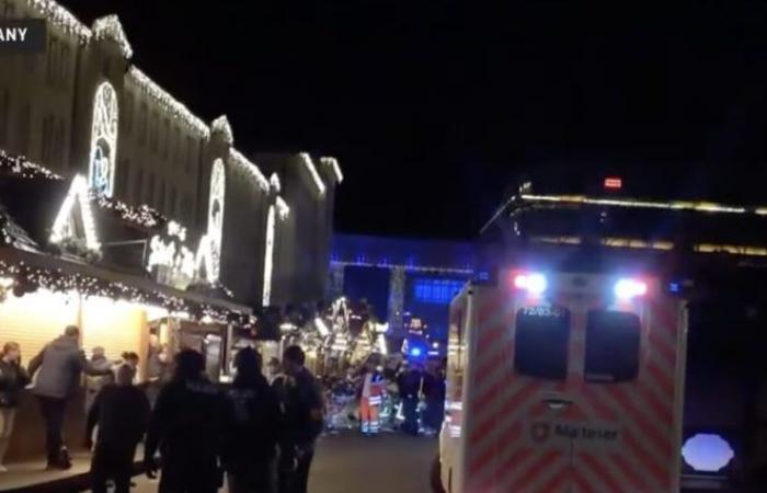 Un véhicule fonce sur un marché de Noël bondé en Allemagne, tuant 2 personnes – La Voce di New York