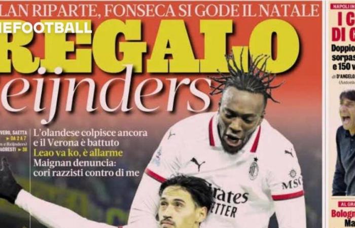 Today’s Papers – Reijnders sauve Fonseca, la nouvelle Juventus, les cibles de Conte