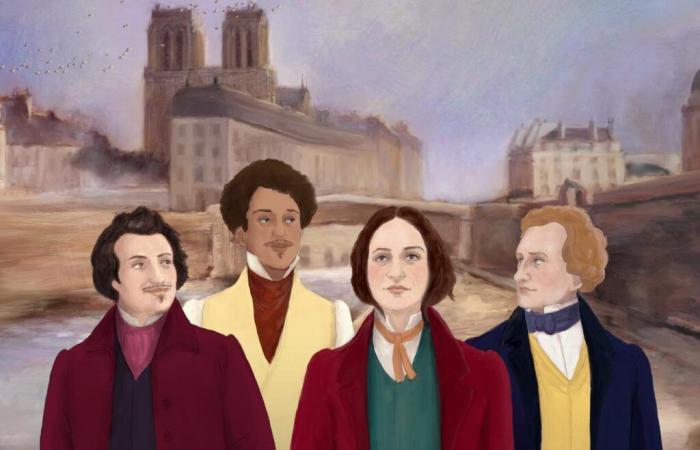 Avec « L’Armée des Romantiques » sur Arte, la génération de Balzac, Dumas et Berlioz renaît dans l’animation