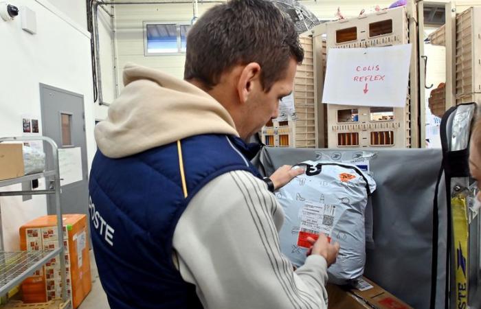 pour livrer à - pour Noël, La Poste et les facteurs de Narbonne mettent le paquet