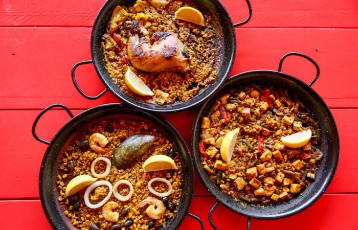 Découvrez la paella au comptoir Paella Marisol