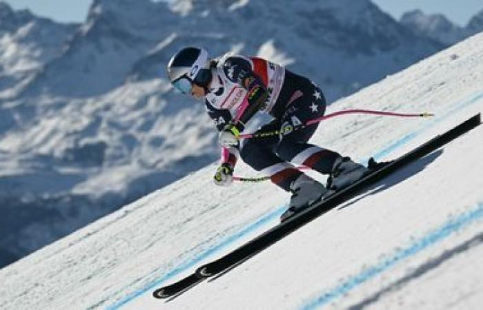 retour réussi pour Lindsey Vonn, au niveau des meilleures dans le super-G de Saint-Moritz