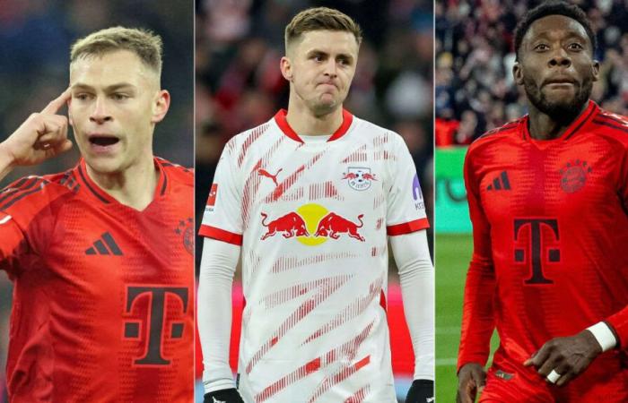 Kimmich Sharp, le meilleur Davies, huit des onze professionnels du RB débordés