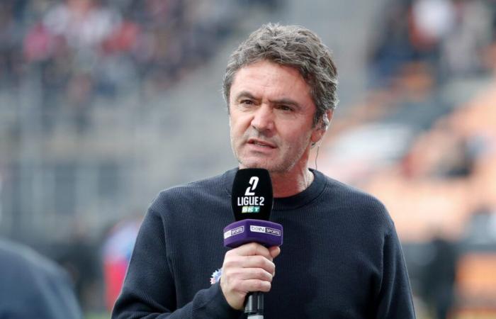 la vue de Sylvain Ripoll (Guingamp) sur le Stade Malherbe avant le match de Coupe de France