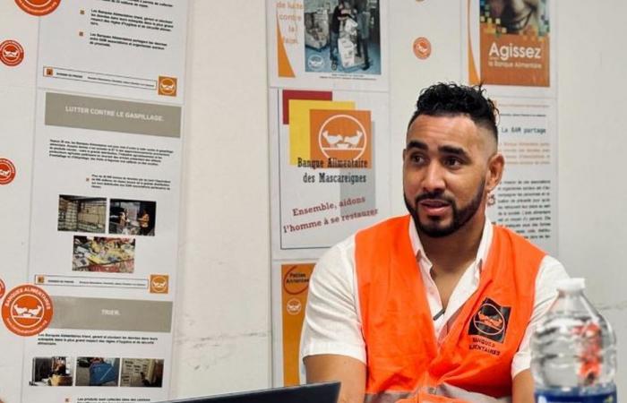 Le footballeur réunionnais Dimitri Payet soutient Mayotte avec la Banque Alimentaire