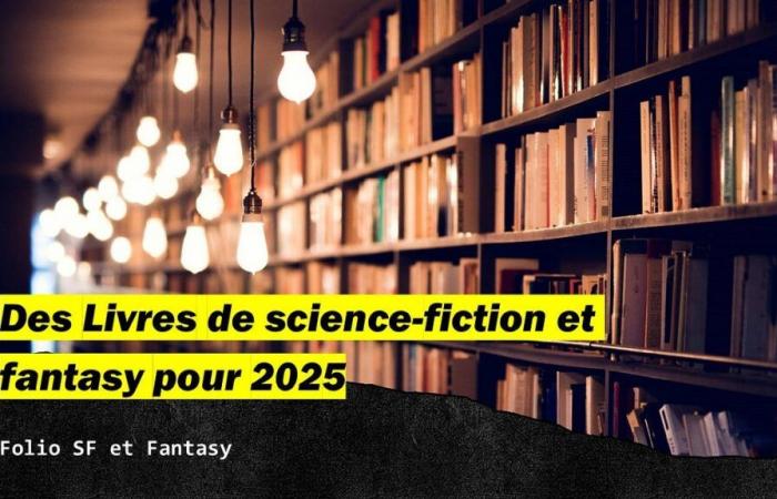 Livres de science-fiction et fantastique pour 2025 : Folio SF et Fantasy | par Nicolas Winter