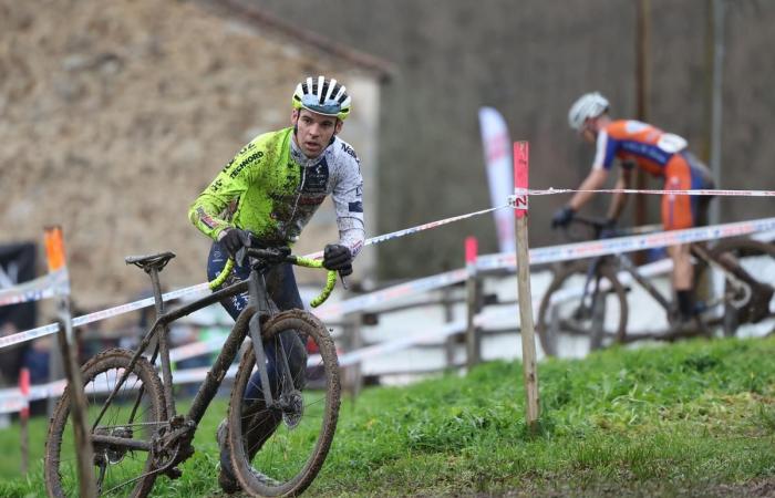 Joshua Dubau illumine le cyclo-cross de Montbron-Eymouthiers