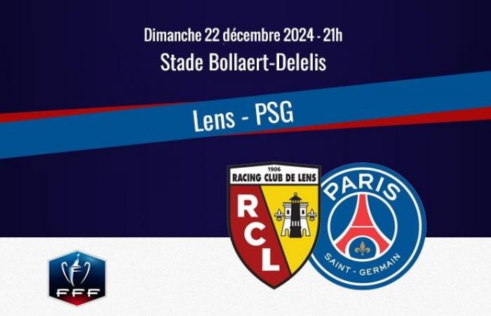 La composition officielle de l’équipe Lens/PSG sans Ramos