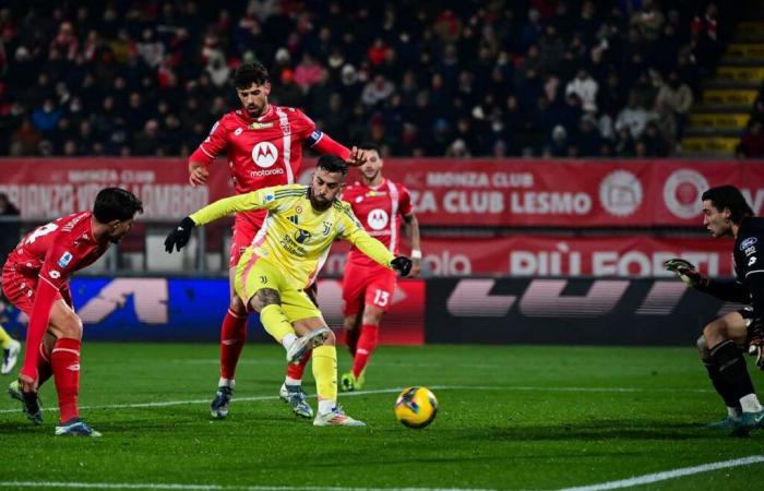 Monza-Juventus 1-2, un but de Nico Gonzalez décide