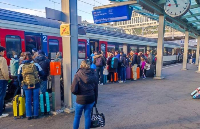 la lutte pour rejoindre l’aéroport de Genève