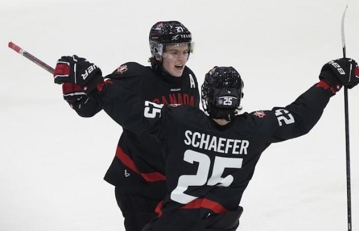 Calum Ritchie mène le Canada à la victoire contre la Suède