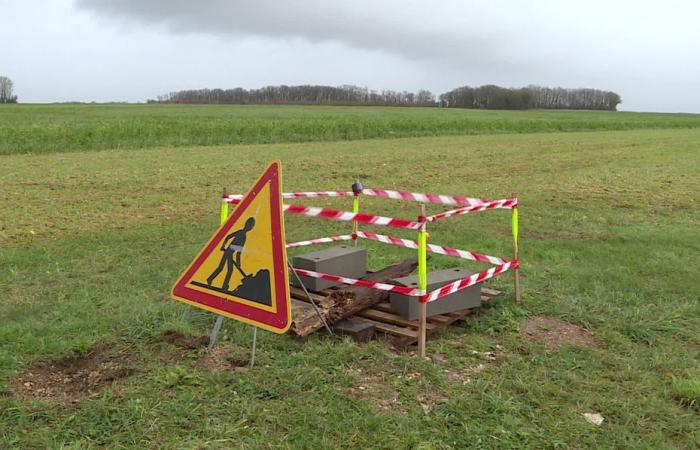 les voleurs s’emparent d’un puits historique et laissent un trou béant