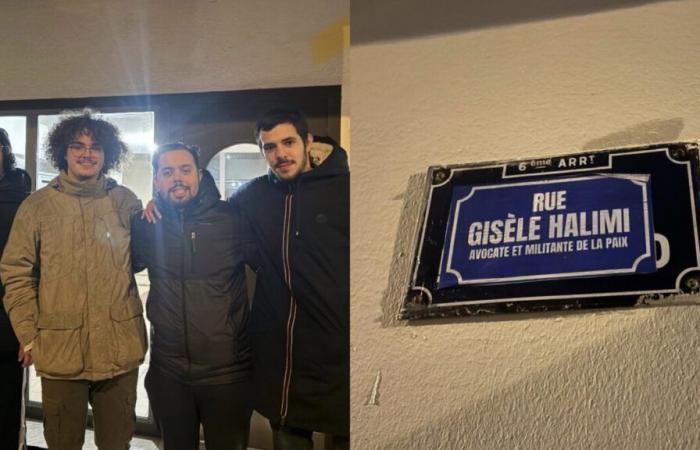 Insoumis rename rue Bugeaud for Gisèle Halimi