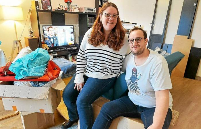 Les nouveaux Vannais, Amandine et Vincent, heureux de vivre dans « une ville à taille humaine »