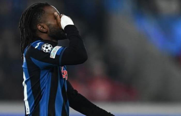 L’Atalanta termine la première mi-- en tête