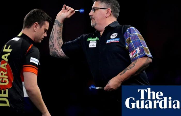 L’ancien champion Gary Anderson s’est retiré du championnat du monde PDC