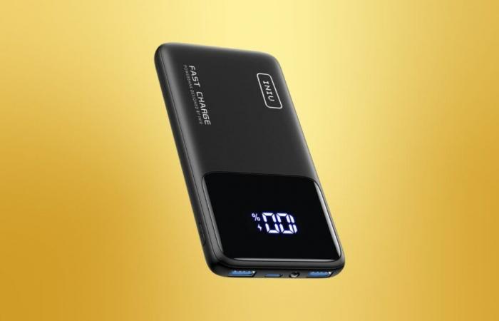 Extrêmement bien notée, cette batterie externe est à un prix extrêmement attractif