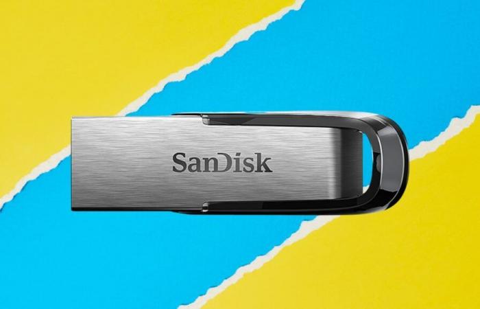 cette clé USB Sandisk est à petit prix