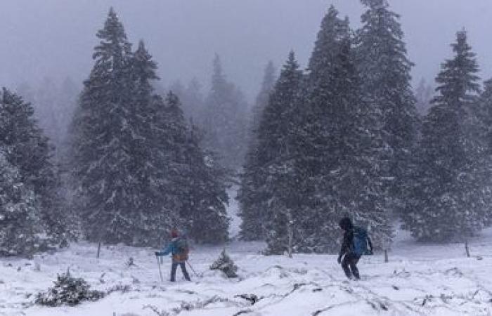 le département de l’Ain placé en alerte orange neige et verglas, sept départements au total en alerte