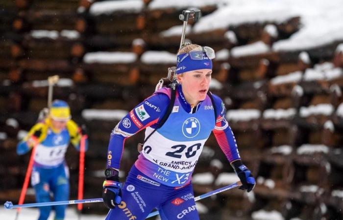 Biathlon | Le Grand-Bornand : Selina Grotian remporte pour la première fois la coupe du monde en départ groupé, Jeanne Richard battue d’un dixième pour le podium | Magazine Nordique