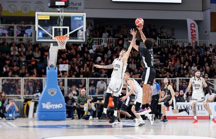 Trento remporte le grand match avec Virtus et recommence à courir