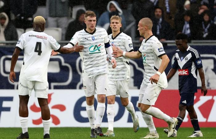 Coupe de France, Rennes se qualifie pour les 16es en battant Bordeaux 4 à 1