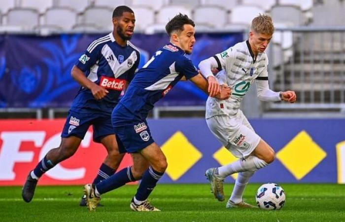 The Girondins do not create a surprise against Stade Rennais in the Coupe de France