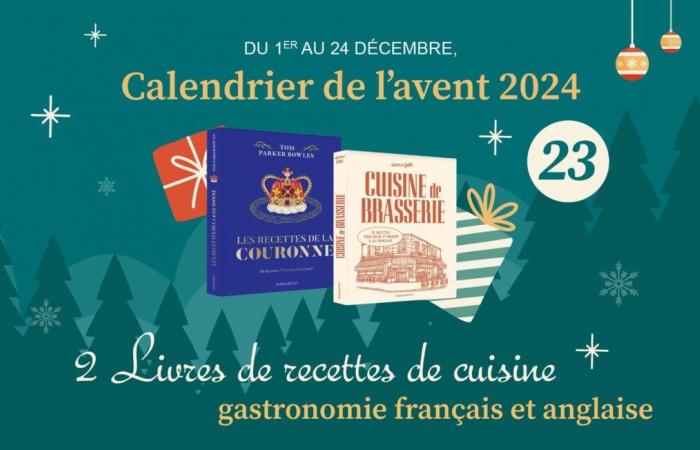 Tentez de remporter l’un des deux livres de recettes de cuisine mis en jeu !