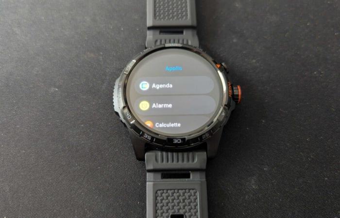 une montre sportive Wear OS avec une excellente autonomie