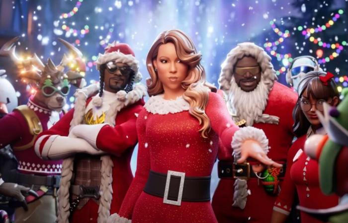 Pour fêter Noël, Mariah Carey vient au jeu Fortnite