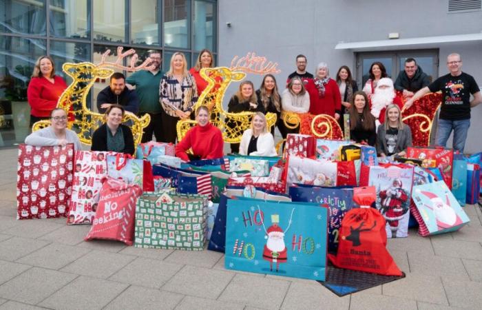 Le personnel du TCS répand une ambiance festive avec l’appel Secret Santa