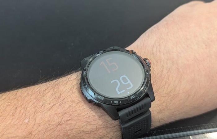 une montre sportive Wear OS avec une excellente autonomie