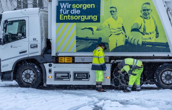 La neige provoque des perturbations de la circulation – 70 accidents