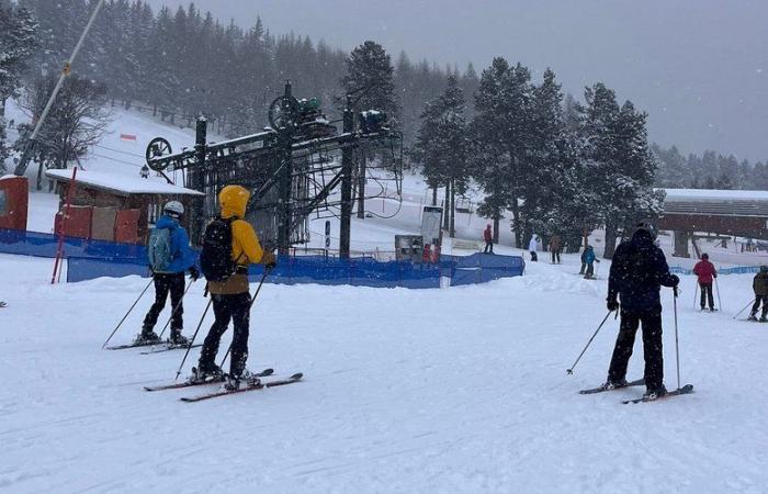 jusqu’à 80 cm de neige sont tombés cette nuit sur les montagnes catalanes